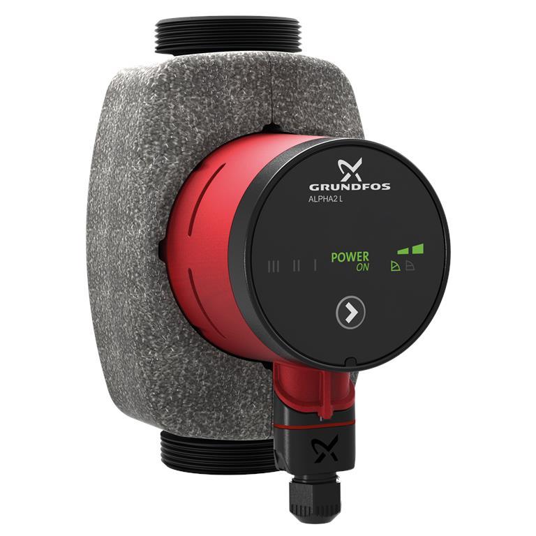 pompa de recirculare grundfos alpha2 l. Se utilizeaza in instalatii incalzire centrala si incalzire in pardoseala.