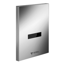 senzor pisoar infrarosu schell edition e culoare cromat alimentare 230v, compatibil cu schell copact II.