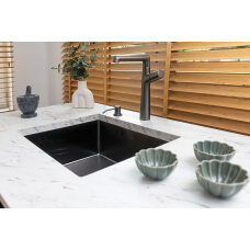 Baterie Chiuveta Bucatarie Inalta Pretto Grafit