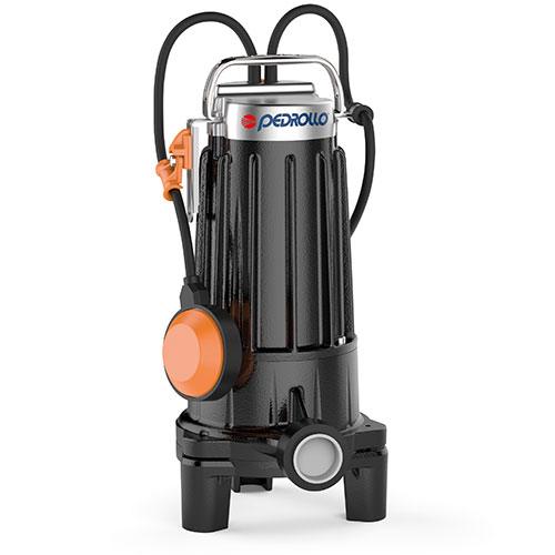 pompa apa murdara cu tocator pedrollo 230v tritus 0.75kw