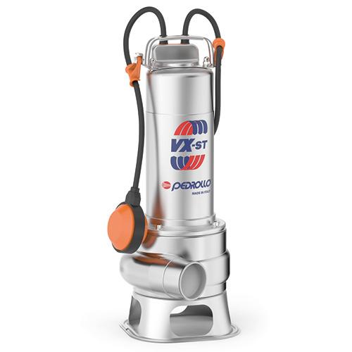 pompa submersibila apa murdara cu plutitor, pedrollo vortex vxm 10 50 st 230 volti