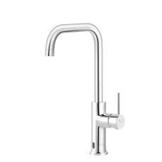 baterie chiuveta bucatarie inalta cu senzor distanza ferro, crom